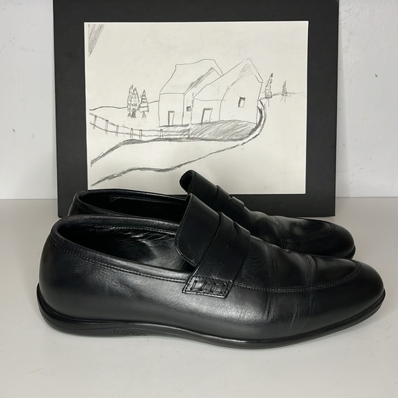 Allen Edmonds Black Lake Como slip on Loafers Men’s Size 8 - Picture 3 of 15